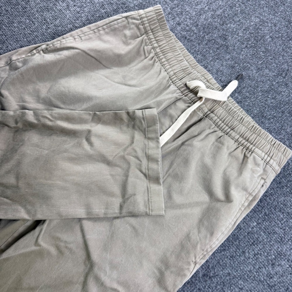 Rhone Commuter Jogger Pants M Tan Stretch Lyocell Drawstring Mens
